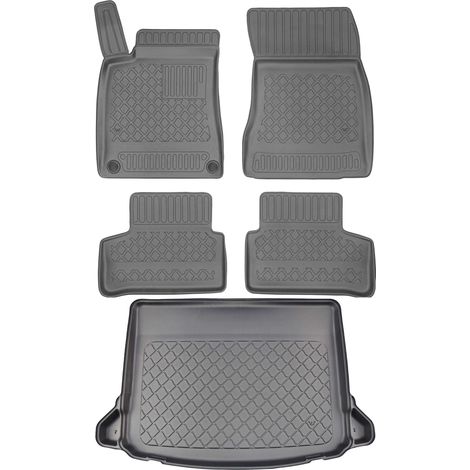 Set di tappetini per auto e tappetino per bagagliaio per Mercedes Classe A W177 Hatchback dal maggio 2018 (1/5)