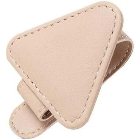 Portaholder de gafas de sol automático para Peugeot 3008 (2011–2013), portagafas de sol, clip de gafas de sol, parasol, accesorios de interior para automóviles (beige, una pieza). (1/4)