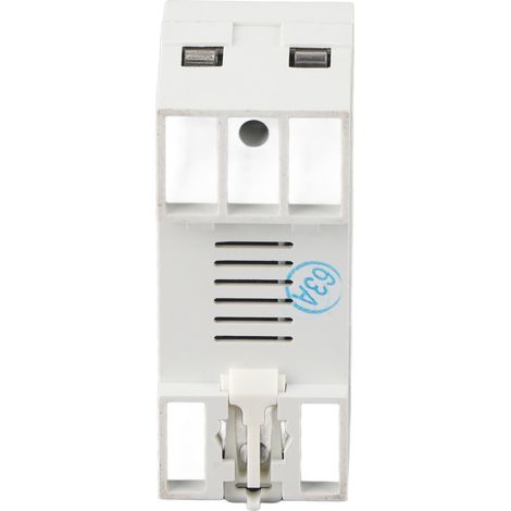 Disjoncteur 220V 63A 2P à affichage numérique, protection contre surcharge avec réarmement automatique, compteur de courant pour tableau électrique domestique (1/5)