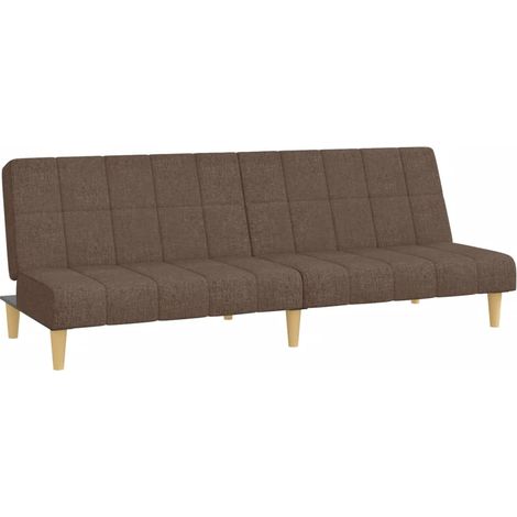 Canapé-lit,Canapé convertible à 2 places taupe tissu CFW32726 (1/5)