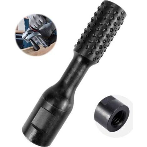 Fraise a Cylindrique Bois Sculpture, 20 mm Dents rugueuses Outil de Sculpture sur Fraise Metal Bois, Fraise carbure pour Sculpture sur Bois Foret de Polissage (1/5)