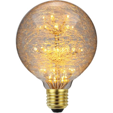 Ampoule Décorative Étoilée - E27 - 3 W - Dimmable - Verre Transparent - Style Rétro - Pour Intérieur et Commerciale - 1 Pièce (1/5)