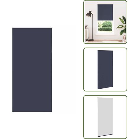 vidaXL Verdunkelungsrollo Marineblau 115x230 cm Stoffbreite 110,7 cm (1/5)