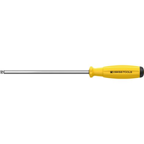 PB Swiss Tools Sechskant-Kugelkopfschraubendreher, mit 2K-SwissGrip-Heft, ESD, 3 mm Sechskant