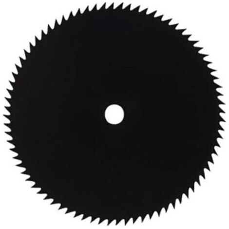 Lame De Rechange - 80 Dents - Acier Tungstène Manganèse - Pour Débroussailleuse - Diamètre 255 mm - Alésage 25 4 mm - Unité (1/3)