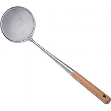 Cuillère de service en acier inoxydable, un ustensile de cuisine pratique et durable adapté à un usage domestique et professionnel (1/4)