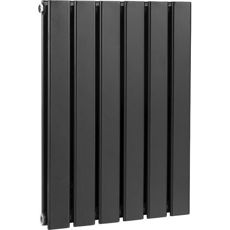 Baridi DH343 Horizontal Radiator Double Flat Panel 600 x 420mm Black