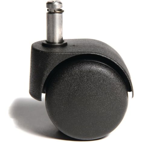 Topstar Roulettes ( 9000482798 ) pour sols souples Roulettes Ø 50 mm Longueur de tige 23 mm Ø de tige 10 mm (1/2)
