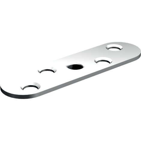 Platine inox 26XA2 pour monture 11218HCX pour WIN-SLIDE. WIN-SLIDE R et WIN-SLIDE 2 - MANTION