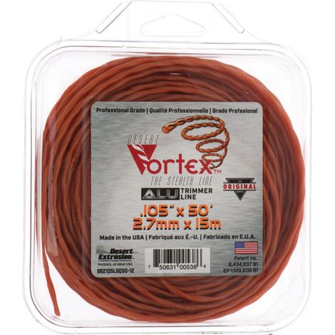 Filo da taglio Vortex Alu in nylon, 2,7 mm, 15 m (1/2)
