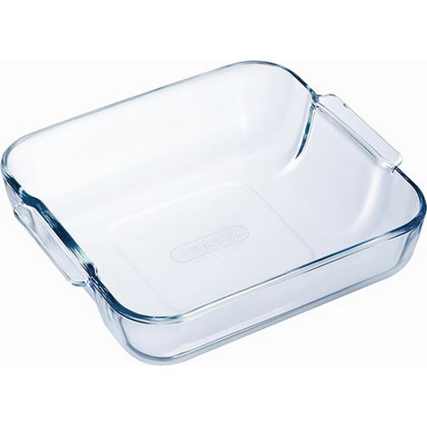 Plat a four carré - PYREX - Let's Share - 29 x 23 cm - Verre