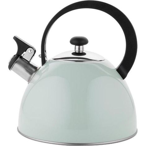 Bouilloire sifflante Florina Brillo, menthe, 2,5 l