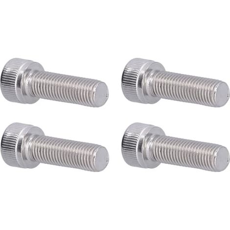Vis Allen M10x30 (lot de 4), acier inoxydable A2, filetage fin de 1,25 mm, visserie industrielle (1/5)