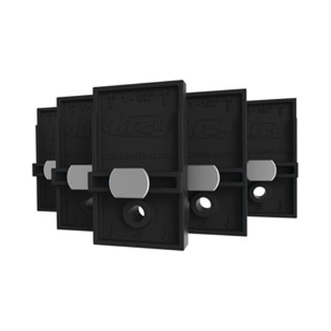 Kreg – Bloc de système de serrage pour rail de guidage – Matériau plastique durable – Mise à angle droit rapide – KKS1030
