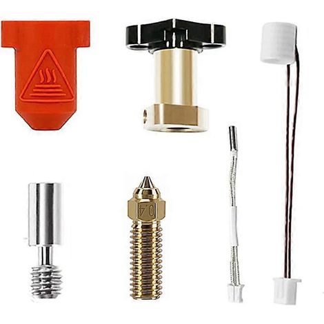 Kit de calentador K1 de alta temperatura de 300 ℃ y 60 W para impresión de alta velocidad, apto para impresoras 3D Creality K1/K1 MAX.