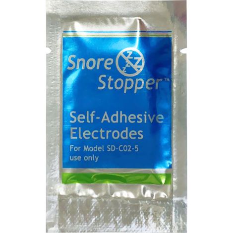 Lot de 10 électrodes auto-adhésives de rechange pour bracelet anti-ronflement intelligent à détection infrarouge (1/2)