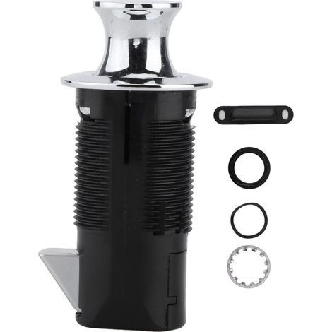 Serrure de porte à poussoir, serrure de tiroir pour camping-car, serrure de porte d'armoire à poussoir ronde pour Southco MP Point pour yachts, camping-cars (1/5)