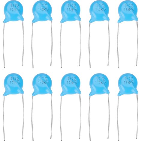 10pcs 10KV 1000PF 102 High Voltage Ceramic Capacitor Set Electronic Parts