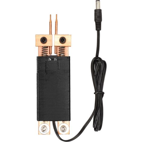 Stylo à souder par points portable pour batteries, outil professionnel de soudage 4-12V, utilisation atelier et bricolage, noir. (1/5)