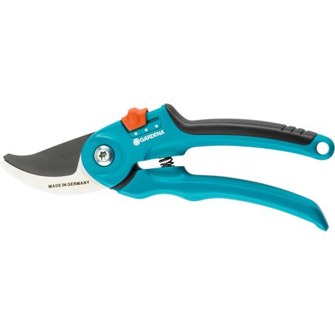 GARDENA Sécateur réglable à lame franche Classic B/S-M. Diamètre de coupe 22mm. Poignées ergonomiques. Verrou de sécurité. (8857-20).