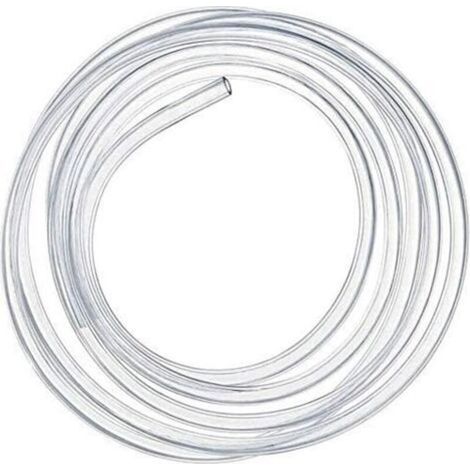 PVC-Druckschlauch, sehr flexibler Silikonschlauch 4 mm x 6 mm, Luftschlauch, Sauerstoffschlauch (1/5)
