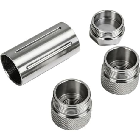 Replacement sealing end cap for any 1.375'' x 24 tapered aluminum alloy part (1/4)