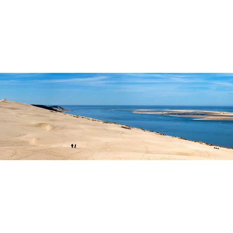 Tableau paysage dune du pyla au sommet - 80x30 cm (1/5)