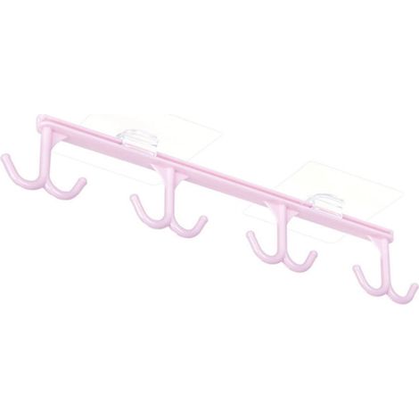 Support Pour Brosse À Dents - Ventouse Murale En Plastique Et Caoutchouc - Pour Salle De Bains - 1 Pièce (1/5)