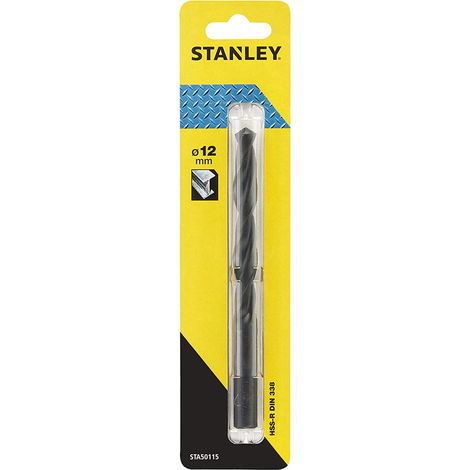 PUNTA PER METALLO HSS-R mm 12  - 1 pezzo  - STANLEY
