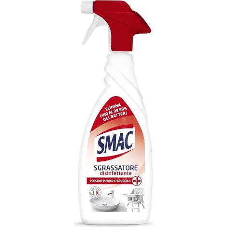 SMAC SPRAY SGRASSATORE 650 ML DISINFETTANTE CON CANDEGGINA