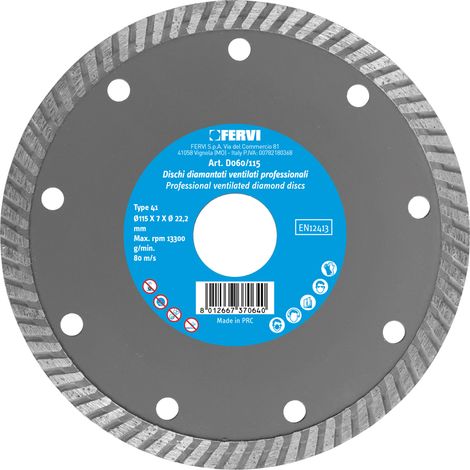 Disque diamant turbo professionnel 230 mm
