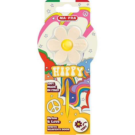 Profumatore per Auto S Door' White Profumo Dolce Delicato Ma fra Hippy