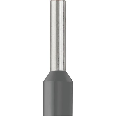 DEBFLEX - EMBOUT PRE-ISOLE 2.5 MM² GRIS SACHET DE 20 - 711092