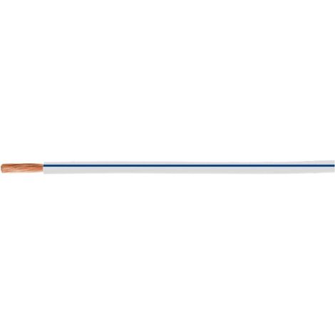 Installationskabel X05V-K 0,5 weiß-blau 4512441S /250m/
