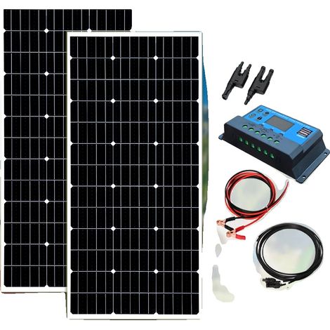 Solarpanel, monokristallines Silizium, effizientes Design, 240W Kit (1/2)