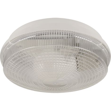 Plafonnier étanche extérieur blanc Ø23 E27 IP65 Struhm (1/2)