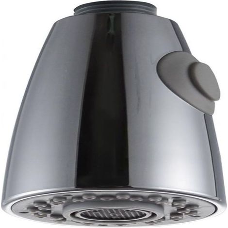 Douchette rabattable pour robinet d'évier de cuisine, à angle unique, avec flexible extractible, pièce de rechange, tête de robinet, douchette (1/5)
