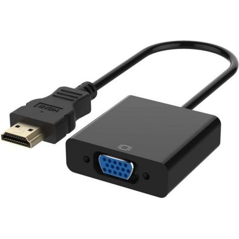 ® HDMI 1080P vers VGA Câble Adaptateur Convertisseur pour PC Laptop (1/4)