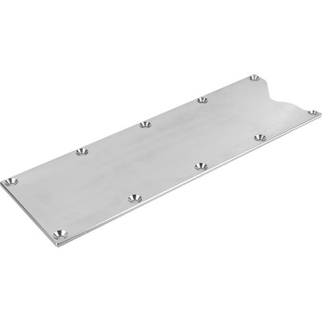 Platine d'admission en aluminium billet, cache-vallee 551629, compatible blocs moteurs Gen III LS1/LS6/LS, couleur argent (1/5)