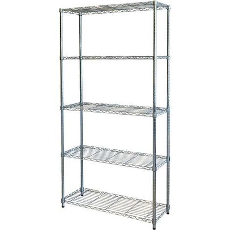 ESTANTERIA CROMADA STYLO 5 B. (1/3)