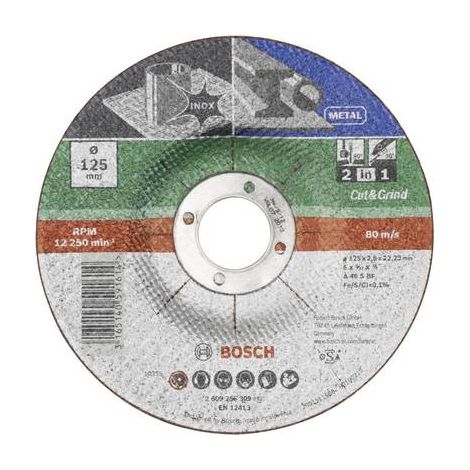 Bosch Trennscheibe 2-in-1 D= 125 mm - 2609256309 (1/2)