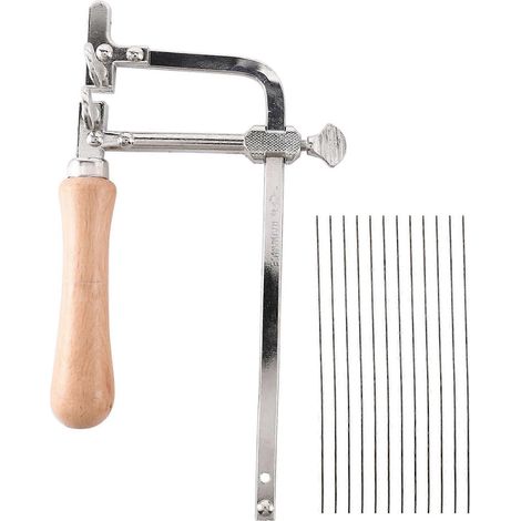 Manche en bois professionnel pour cadre de scie à bijoux - Outils à main (1/5)