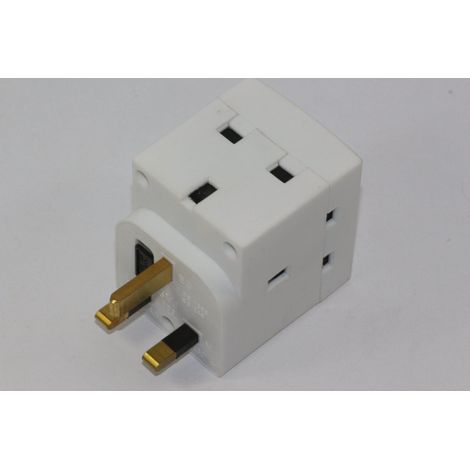 SMJ TW3FAD 3-Way Fused Adaptor SMJTW3FAD (1/5)