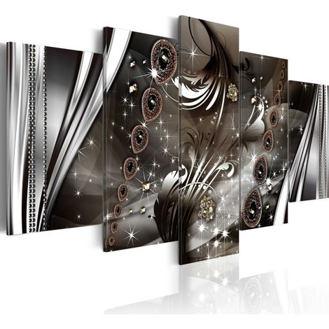 Tableau Imprimé "Improvisation with Jewelry" 50 x 100 cm (1/2)