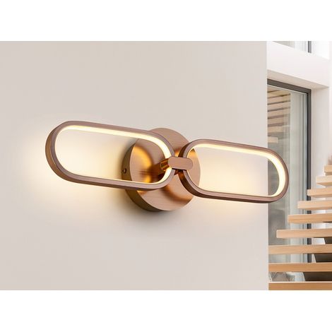 APLIQUE 2L LED COLETTE  ORO ROSA (1/5)