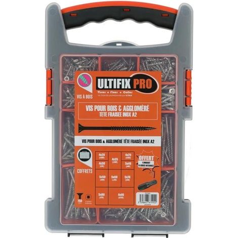 Ultima GRAPPACK04 Edelstahlschrauben Set 750 Teile