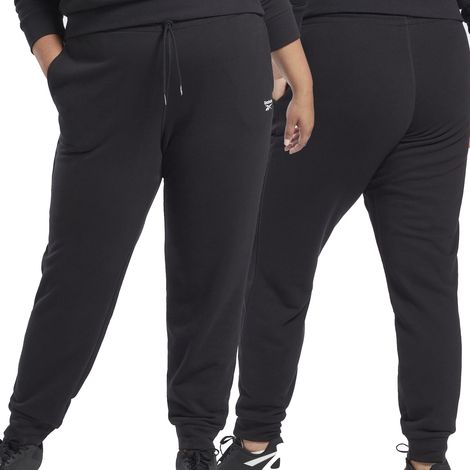 Pantalon de survêtement noir Reebok pour femme, grande taille H52251 XXL (1/5)