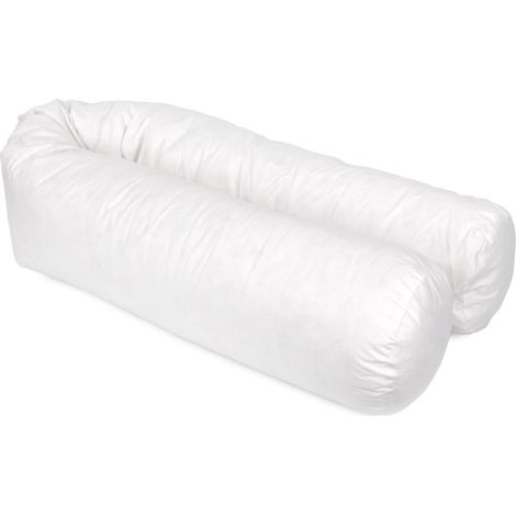 Traversin en plumes de canard 180 cm – Enveloppe 100% coton – Garnissage moelleux – Fabriqué en France – Linnea