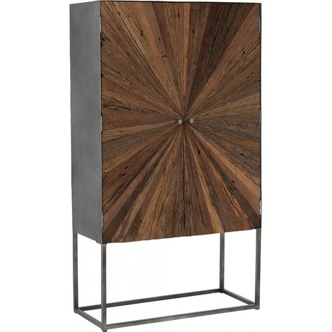 Armoire bar en bois et pieds métal - SHINE (1/5)