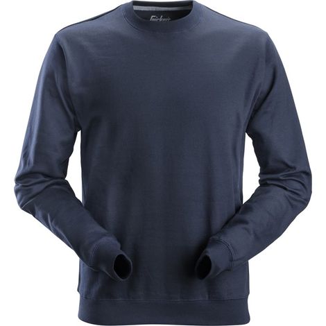 SUDADERA CLASICA AZUL MARINO T-M - AGHASA SNICKERS